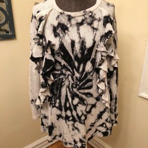 SOLD!! Zara Tie Dye Sweater. Size Medium